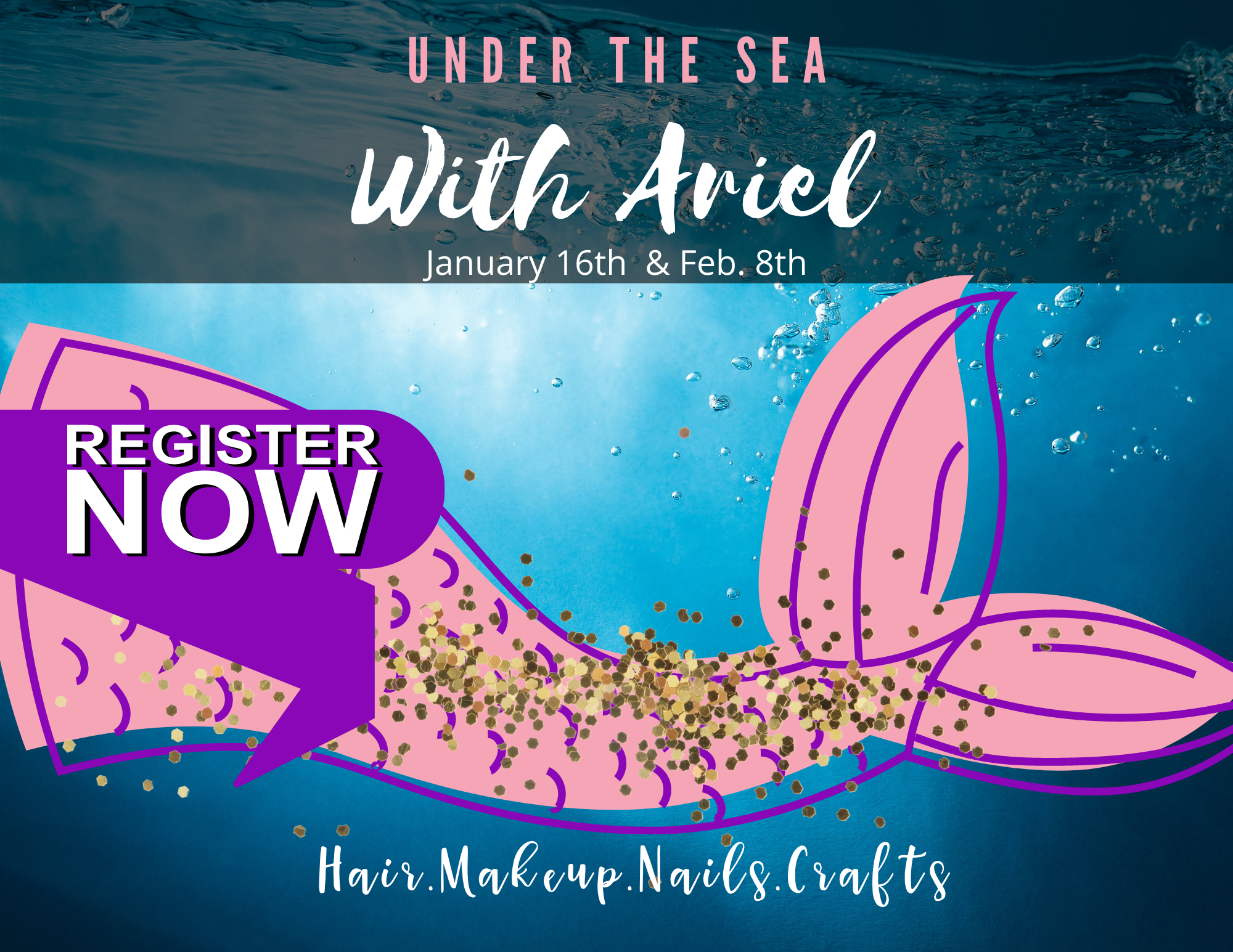 under the sea with ariel event